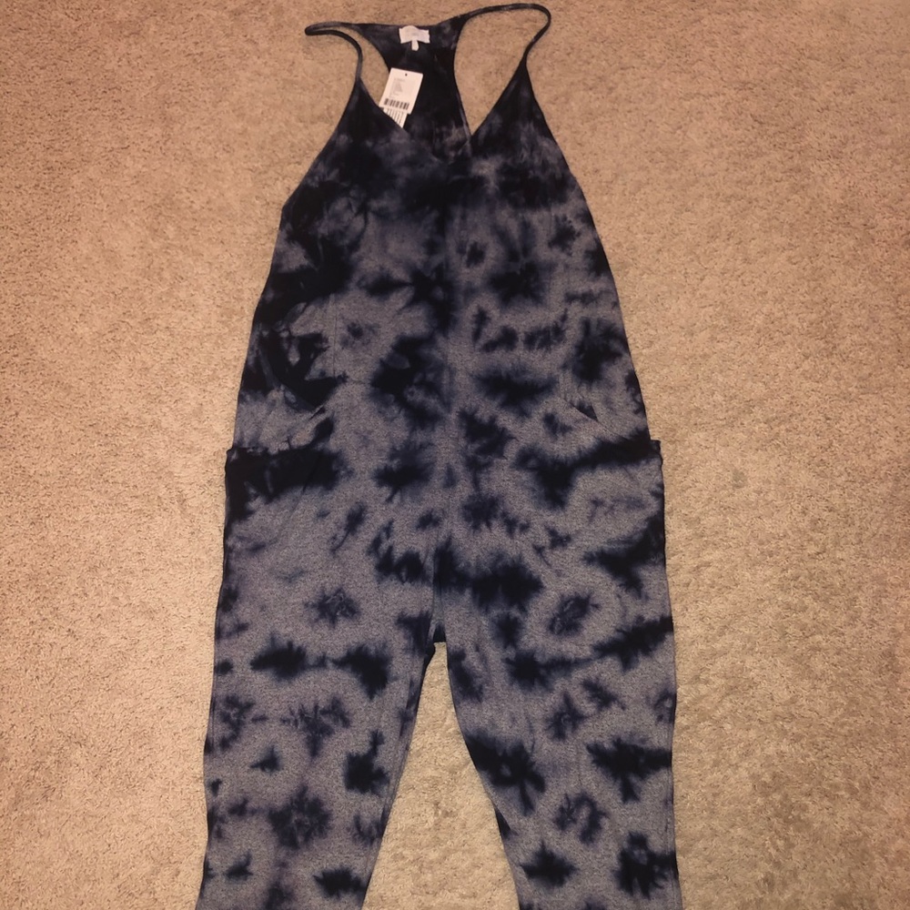 Urban Outfitters Blue Tie Dye Jumpsuit